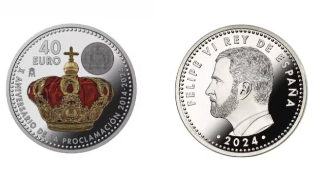 Nueva moneda de Felipe VI