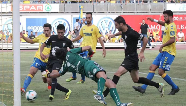 Gol de Uli Dávila en Las Palmas que daba el ascenso a Primera