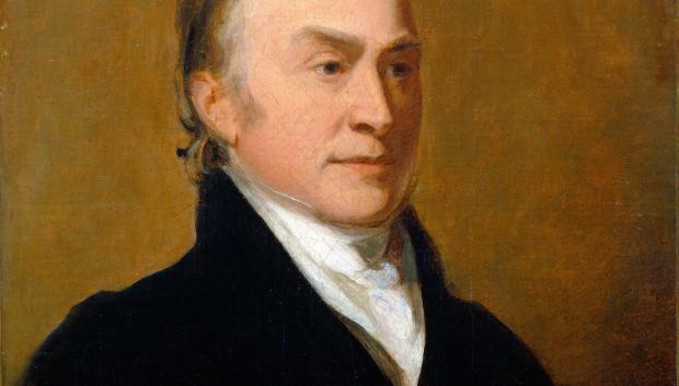 Pintura de John Quincy Adams por Thomas Sully, 1824