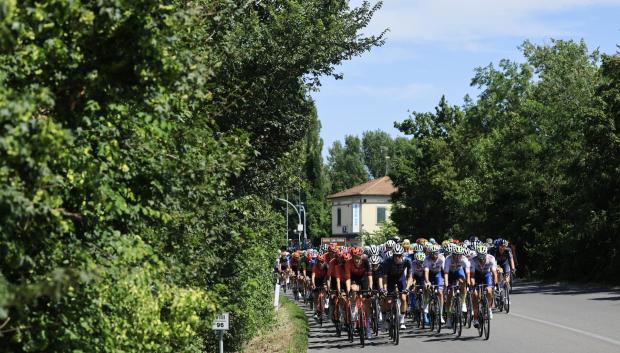 El pelotón en la segunda etapa del Tour Francia 2024