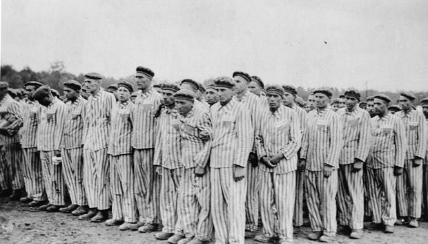 Hombres homosexuales en el campo de concentración de Buchenwald, ca. 1938-1941