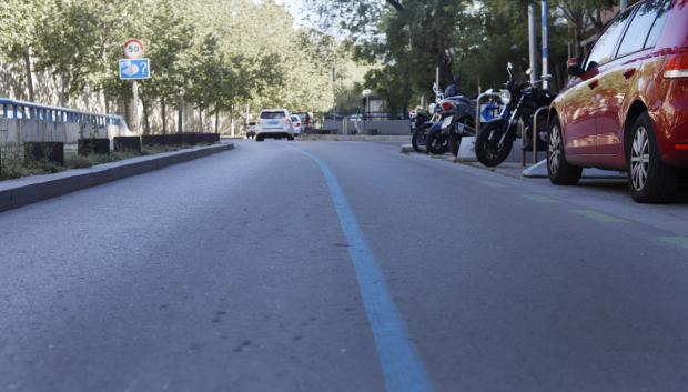 Líneas azules en la ciudad, un significado muy distinto