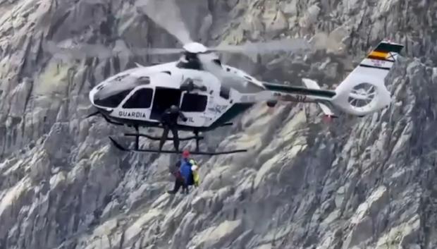 Rescate de la Guardia Civil en Ávila