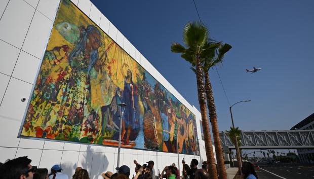 Mural 'Cultural Playground', de Michael Massenburg