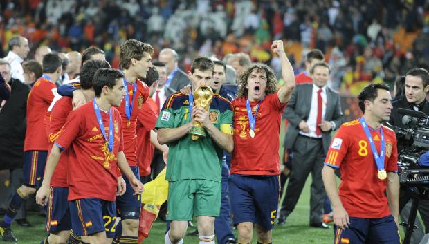 España ganó la Copa del Mundo en 2010