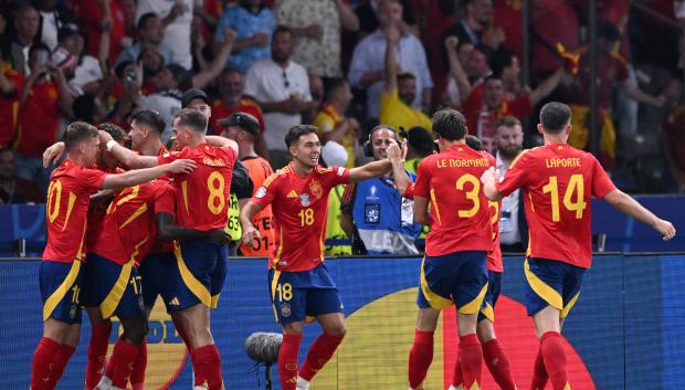 Nico Williams anotó el gol para adelantar a España