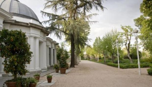 Los jardines de la fisca de Vista Alegre en Madrid