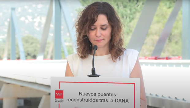 La presidenta de la Comunidad de Madrid, Isabel Díaz Ayuso