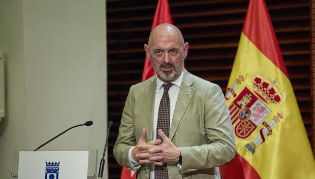 El rector de la Universidad Complutense de Madrid, Joaquín Goyache