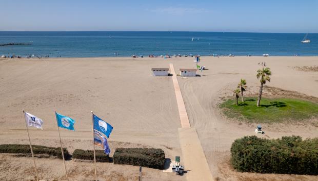 Bandera Q de Calidad Turística en El Ejido (Almería)