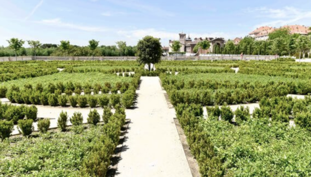 Los jardines del Palacio Infante Don Luis