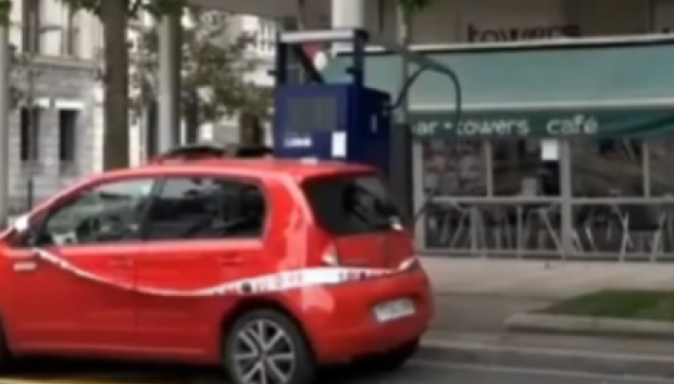 El Seat Mii permaneció ocho días así