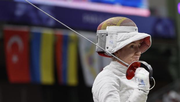 Lucía Martín-Portugués tras perder ante la húngara Anna Marton