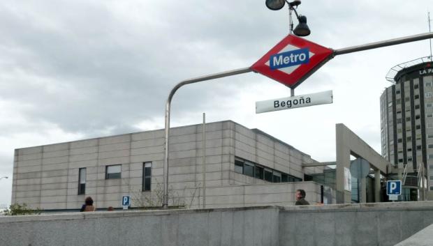 Estación de Begoña de Metro de Madrid