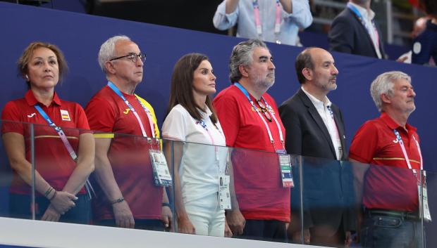 La Reina Letizia ha ido a París a apoyar a los deportistas españoles