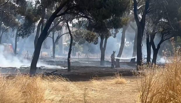 Incendios en varios municipios de Madrid