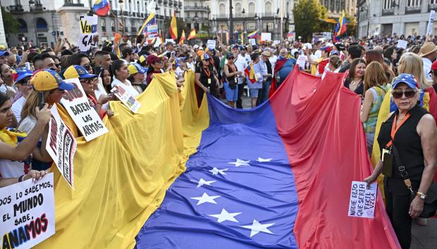 Manifestación Madrid Venezuela