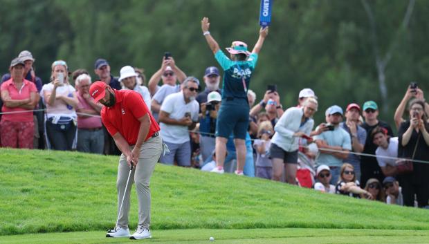 Jon Rahm puttea en la última jornada de los Juegos