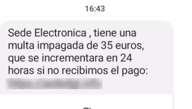 La DGT jamás comunica vía SMS