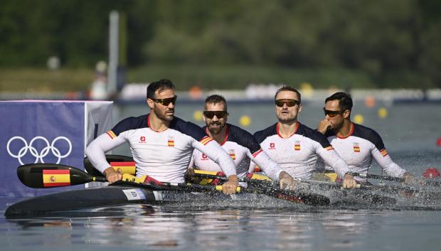 Saúl Craviotto ya está en semifinales del K4 500