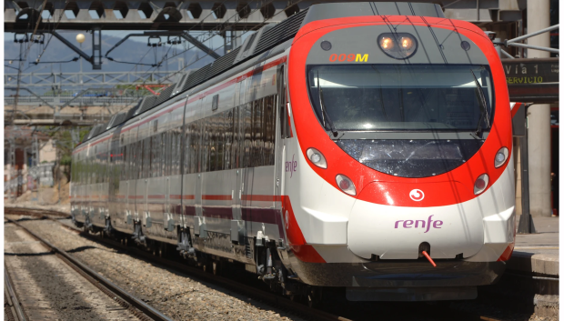 Imagen de archivo de un tren en Madrid