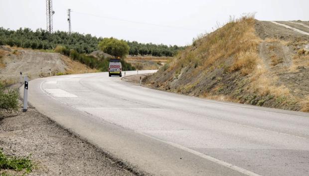 Imagen de la curva donde se produjo el accidente de Supersubmarina