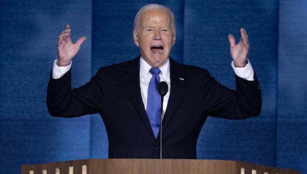 Biden durante su discurso