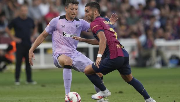 Ferran Torres, en un partido de la presente temporada