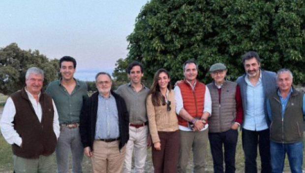 La familia Lozano en el campo