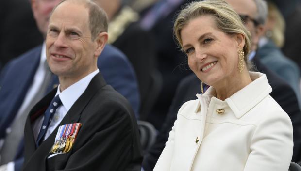 The Duke and Duchess of Edinburgh attend  D-Day Service of Commemoration, National Memorial Arboretum, Staffordshire