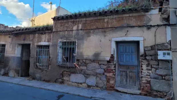 Fachada de la vivienda de Ajofrín