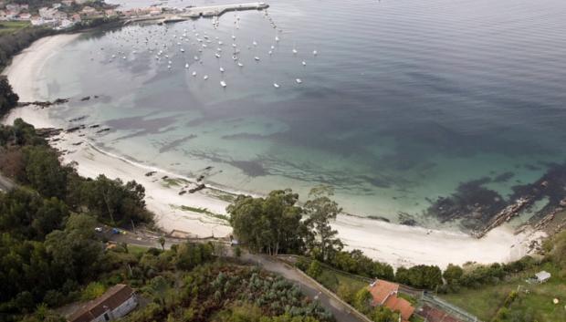 Panorámica de la playa de Aguete