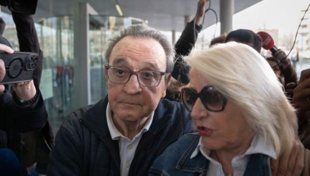 José María Enríquez Negreira y su mujer, en una imagen de archivo