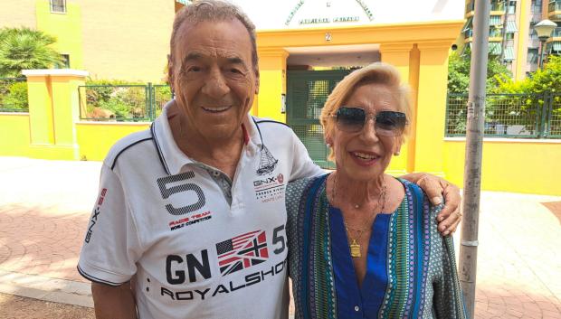 Merengue de Córdoba junto a Concha Calero, su esposa y premiada bailaora