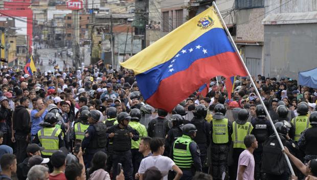 Protestas tras las elecciones presidenciales de Venezuela