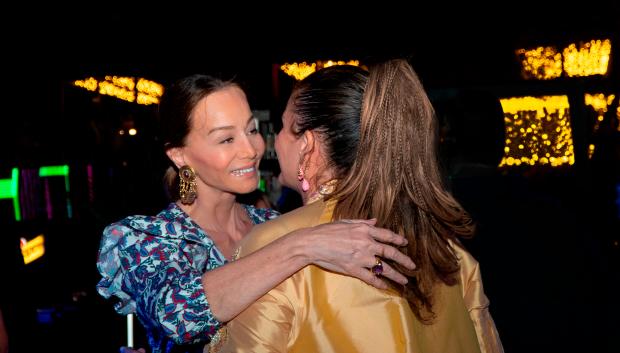 Isabel Preysler and Sandra Garcia Sanjuan during Starlite Festival in Marbella, 30 August 2024