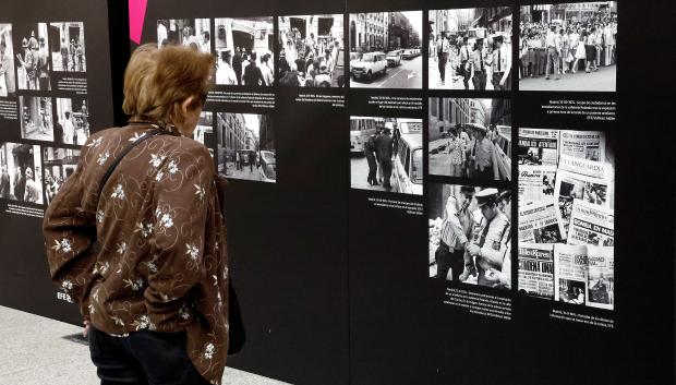 Inauguración de la exposición "Cincuenta imágenes para la memoria"