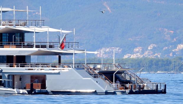 Seven Seas Yacht for Steven Spielberg's