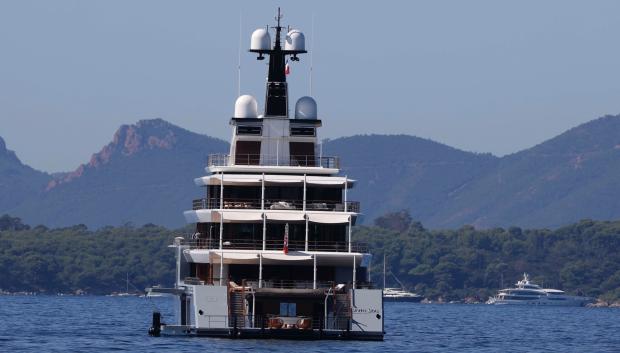 Seven Seas Yacht for Steven Spielberg's