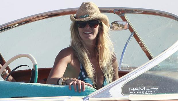 La modelo Elle Macpherson en Ibiza