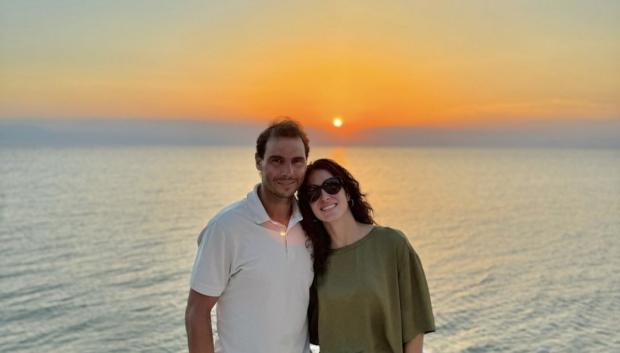 Rafa Nadal y Mery Perelló