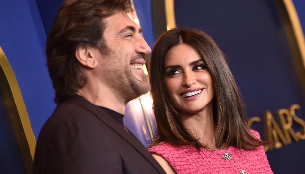 Actors Javier Bardem and Penelope Cruz at the 94th Academy Awards nominees luncheon on Monday, March 7, 2022, in Los Angeles.
