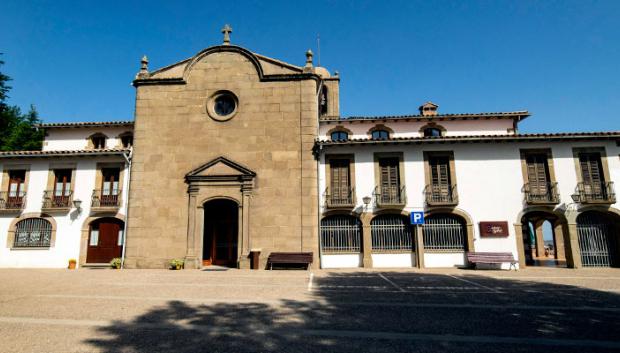 El santuario de la Salud, en Sant Feliu de Pallerols