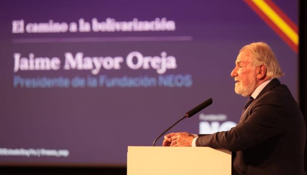 Jaime Mayor Oreja, presidente de la Fundación NEOS