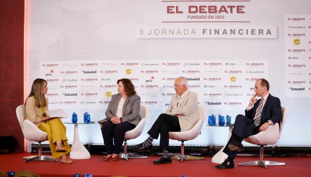 Claudia Cid, Virginia Pérez Palomino, Rafael Pampillón y José María Rotellar