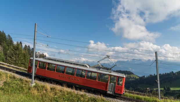 Rigibahn im Sommer / Rigi Railway in summer time