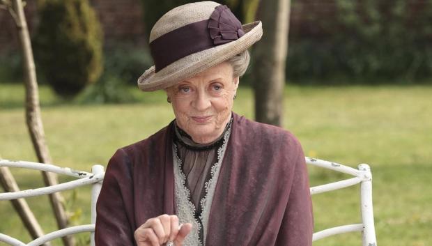 En 'Downton Abbey' interpretaba a la condesa viuda Violet Crawley