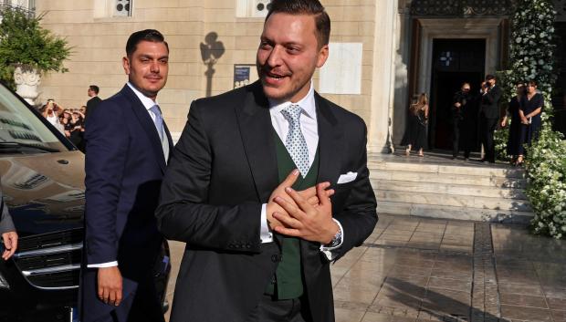 Matthew Kumar llega a la Catedral de la Anunciación de Santa María para su enlace matrimonial con Teodora de Grecia, cuarta hija del Rey Constantino II de Grecia, a 28 de septiembre de 2024, en Atenas (Grecia)

José Ruiz / Europa Press
BODA;FAMILIA REAL;GENTE;IGLESIA
28/9/2024