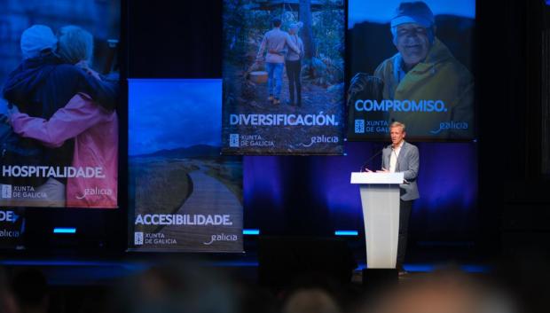 El presidente de la Xunta, Alfonso Rueda, presenta la Estrategia de Turismo de Galicia