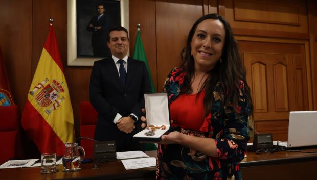 Marta León, tras su toma de posesión